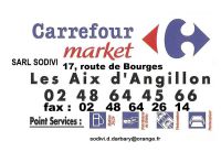 Carrefour Market les Aix d‘Angillon